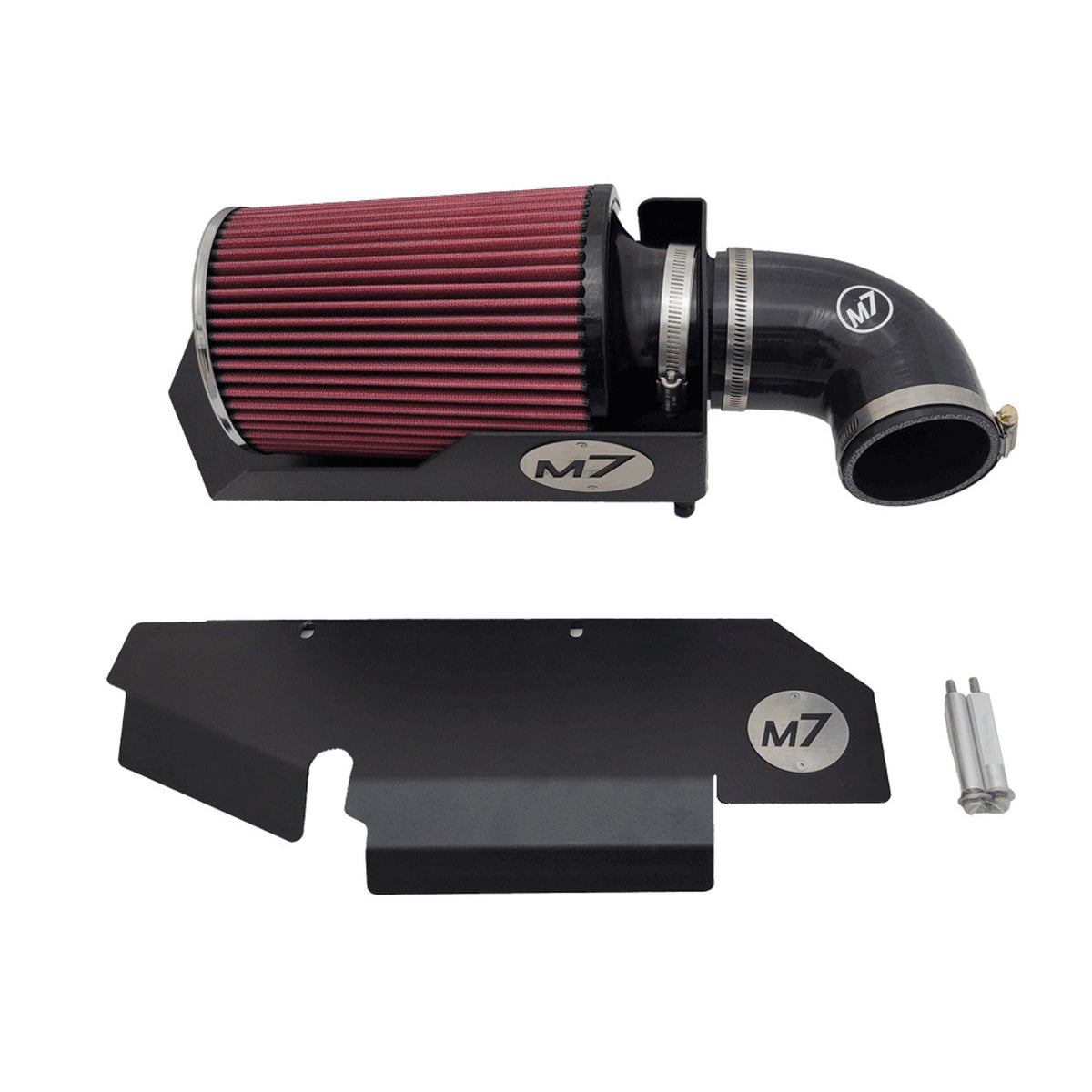 M7 Speed R56 MINI CooperUnderhood Beautification Bundle - Gen 2 MINI Cooper "S" - Black