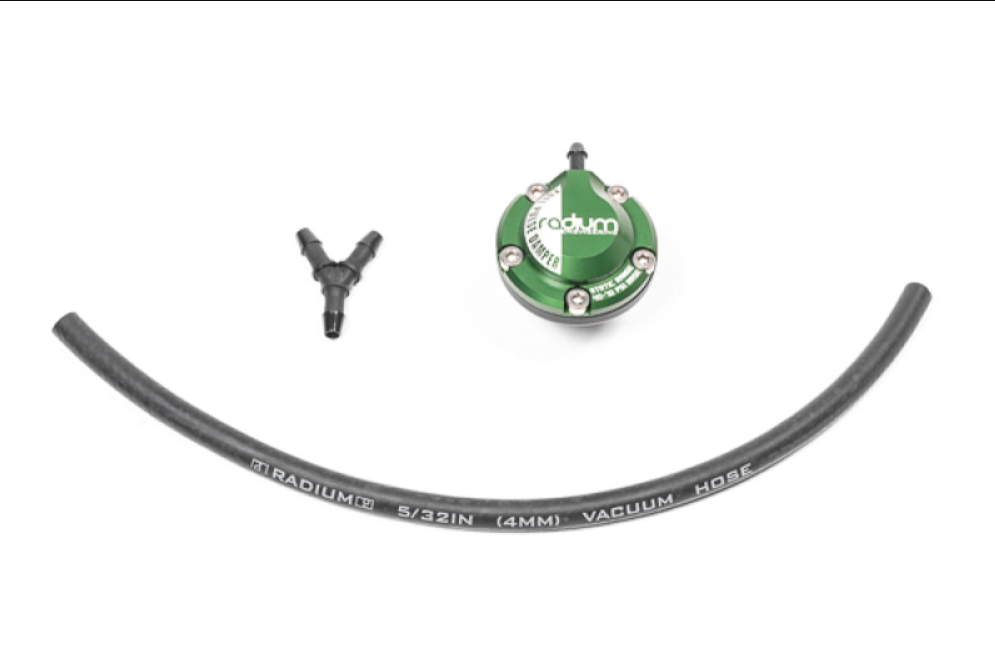 Radium Engineering Fuel Pulse Damper - R 8AN ORB - Swivel
