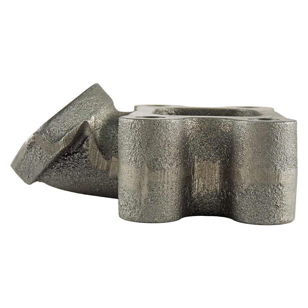 T3 Manifold 2 bolt type Wastegate Adapter 45 degree flange