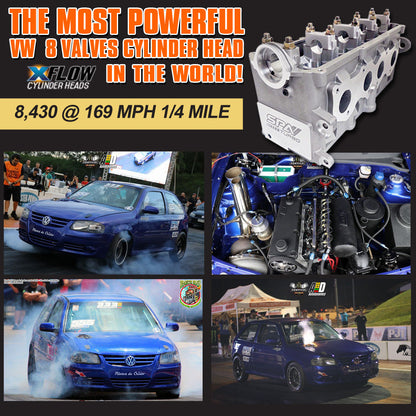 VW ABA Blocks X-Flow race cylinder head