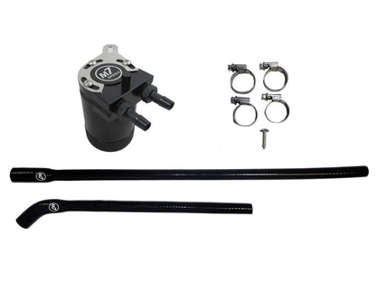 M7 Speed R55-R59 Mini Cooper Oil Catch Can Kit N18B Engine | Black Hoses