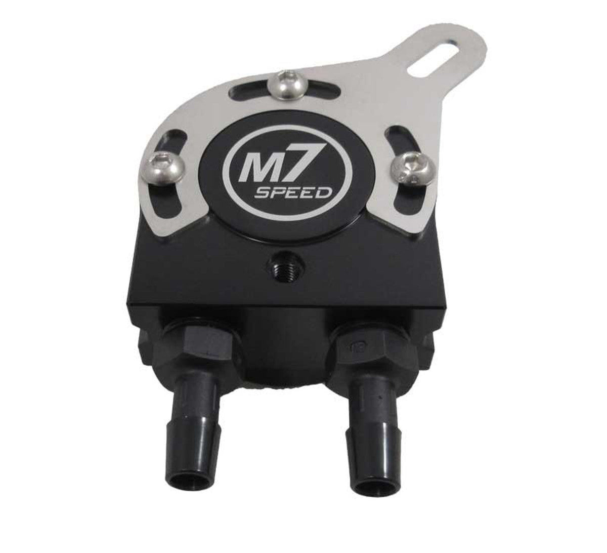 M7 Speed R55-R59 Mini Cooper Oil Catch Can Kit N18B Engine | Black Hoses