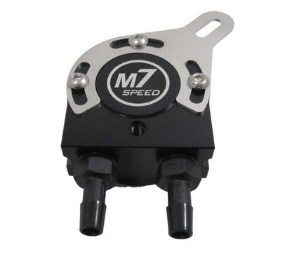 M7 Speed R55-R59 Mini Cooper Oil Catch Can Kit N18B Engine | Black Hoses