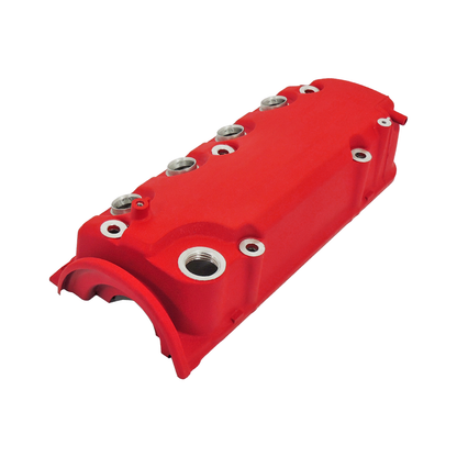Honda D16 SOHC Cast Aluminum Valve Cover – Wrinkle Red Finish