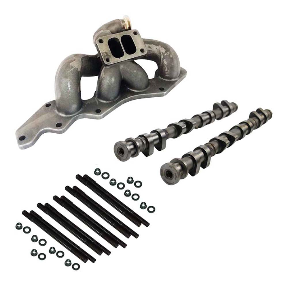 Ford Focus SE Duratec Twin scroll T3 turbo manifold 90 degree wastegate + 282Â°/ 262Â° Camshaft For Ford Duratec + Mazda Focus 2.0L 2.3L 2.5L Duratec HE 4 cylinder engine Head Stud Set with 10 units - PRE SALE