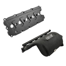 Cast Aluminum Valve Cover + Intake Manifold WITH FUEL RAIL for VW 2.5L 5 CYLINDER 20V 07K - Black - PRE SALE
