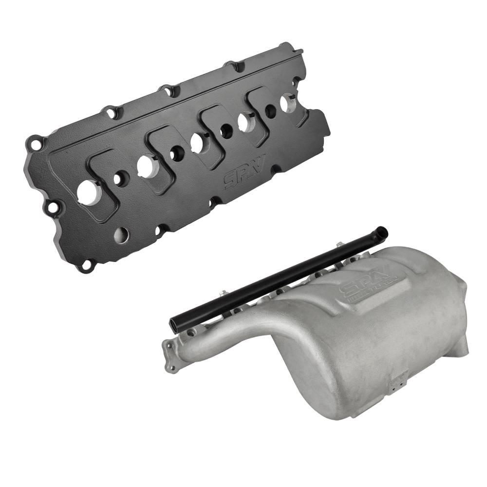 Cast Aluminum Valve Cover + Intake Manifold WITH FUEL RAIL for VW 2.5L 5 CYLINDER 20V 07K - PRE SALE