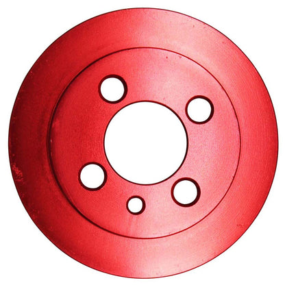 VW syncro Audi 80 90 100 4000 rabbit 1.8 8v underdrive Pulley - RED + VW 8V super light crank timing gear
