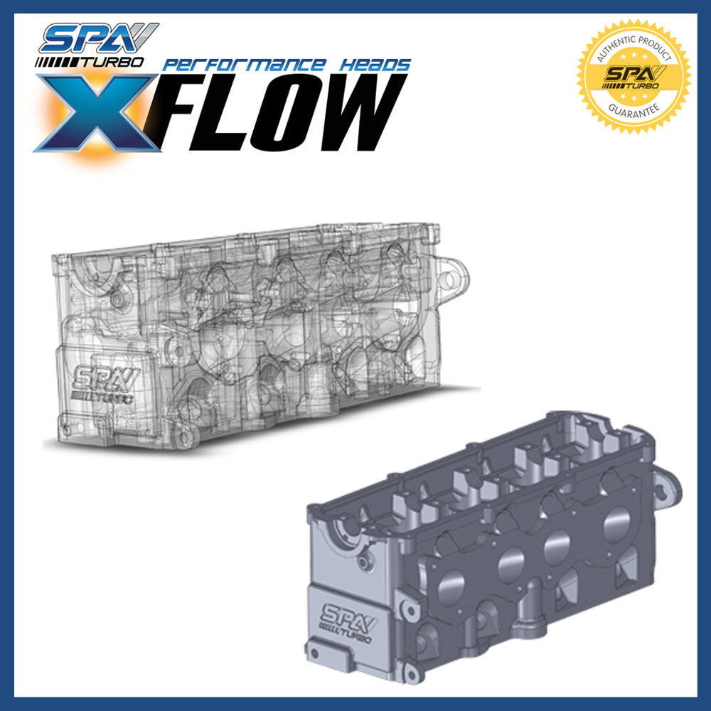 VW ABA Blocks X-Flow race cylinder head