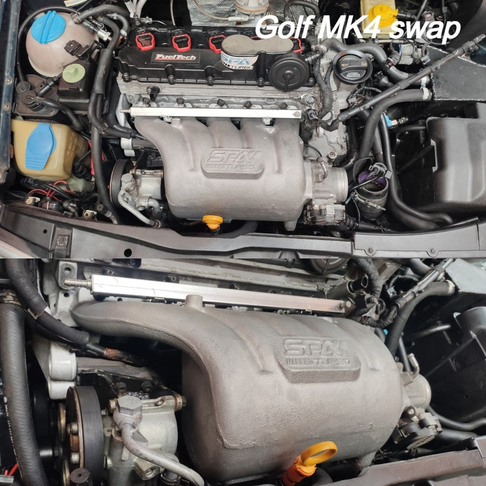 VW 2.5L 5 CYLINDER 20V 07K CAST ALUMINUM INTAKE MANIFOLD