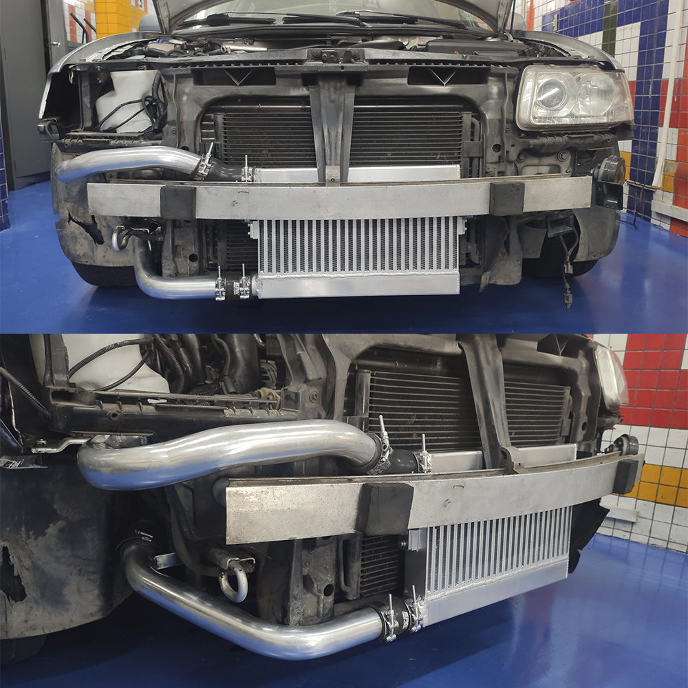Front intercooler kit for Audi A3 1.8 Turbo 20V 180cv Blue Hose