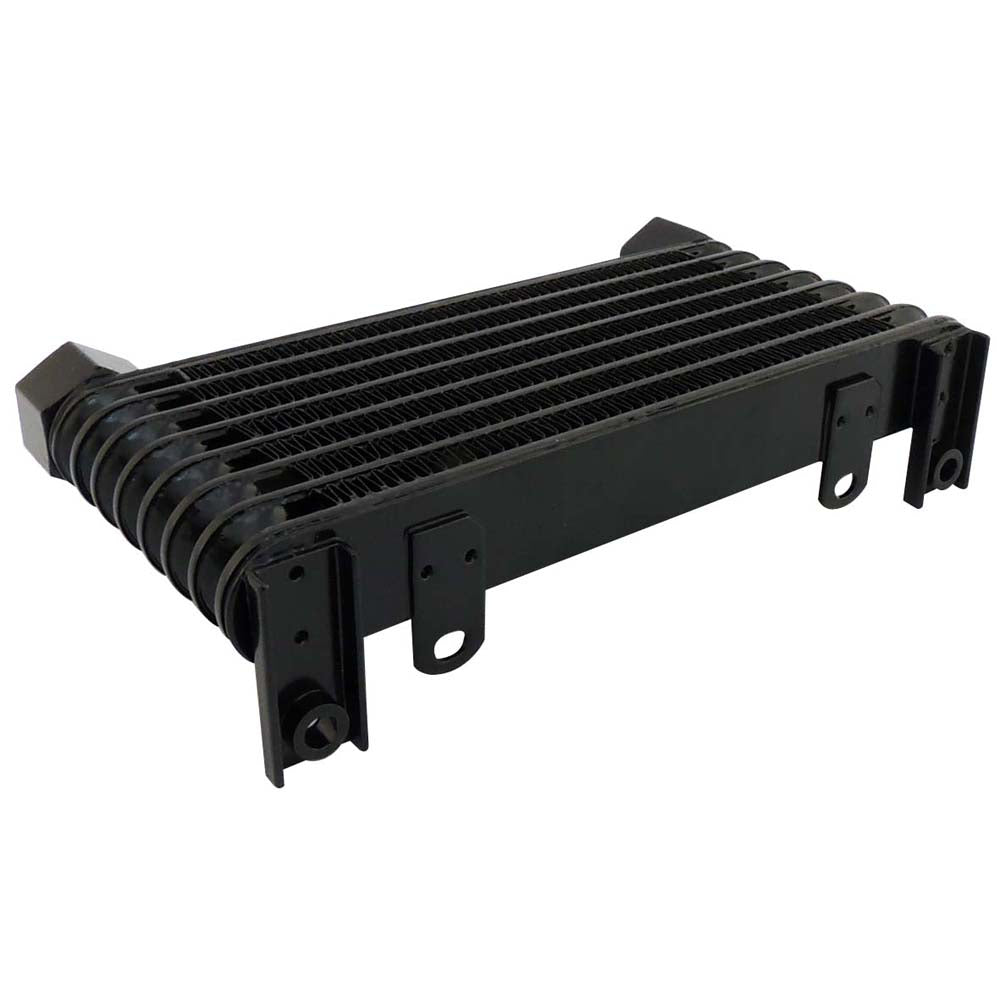 Universal Aluminum Oil Cooler 9.84" x 4.15" x 1.25" -AN10 Male