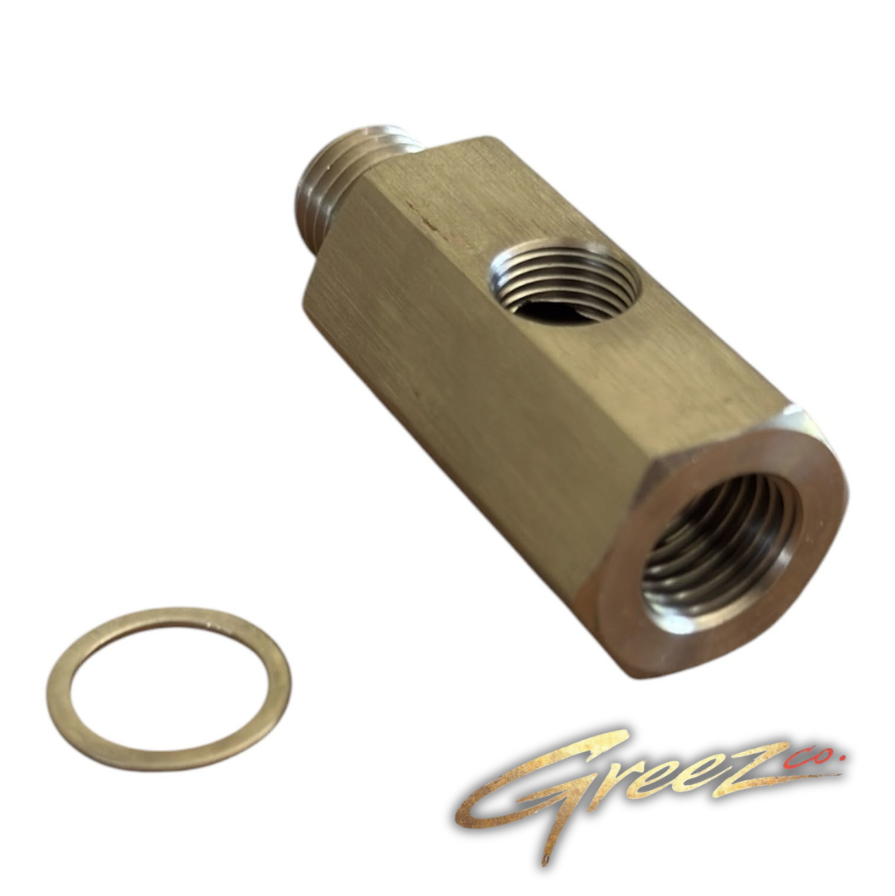 Oil Pressure Sensor / Turbo Oil Feed Adapter – M50 M52 M54 M5x
