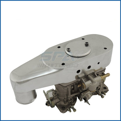 Weber IDF downdraft carburetor Plenum power cap 90 degree 2" Left