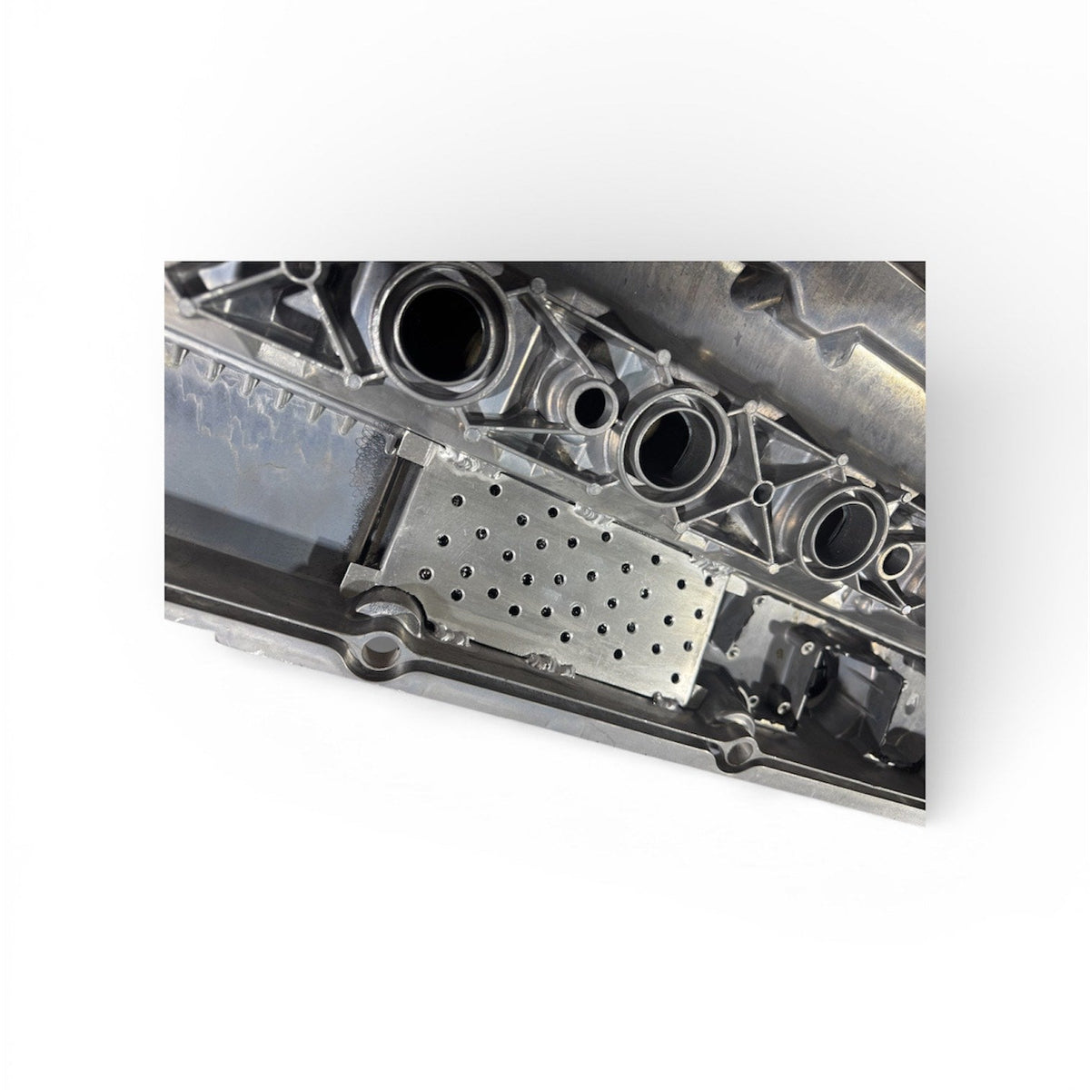 M50 / M52 / S50 / S52 Aluminum Valve Cover With 2 10AN Breather / Catch Can Fittings