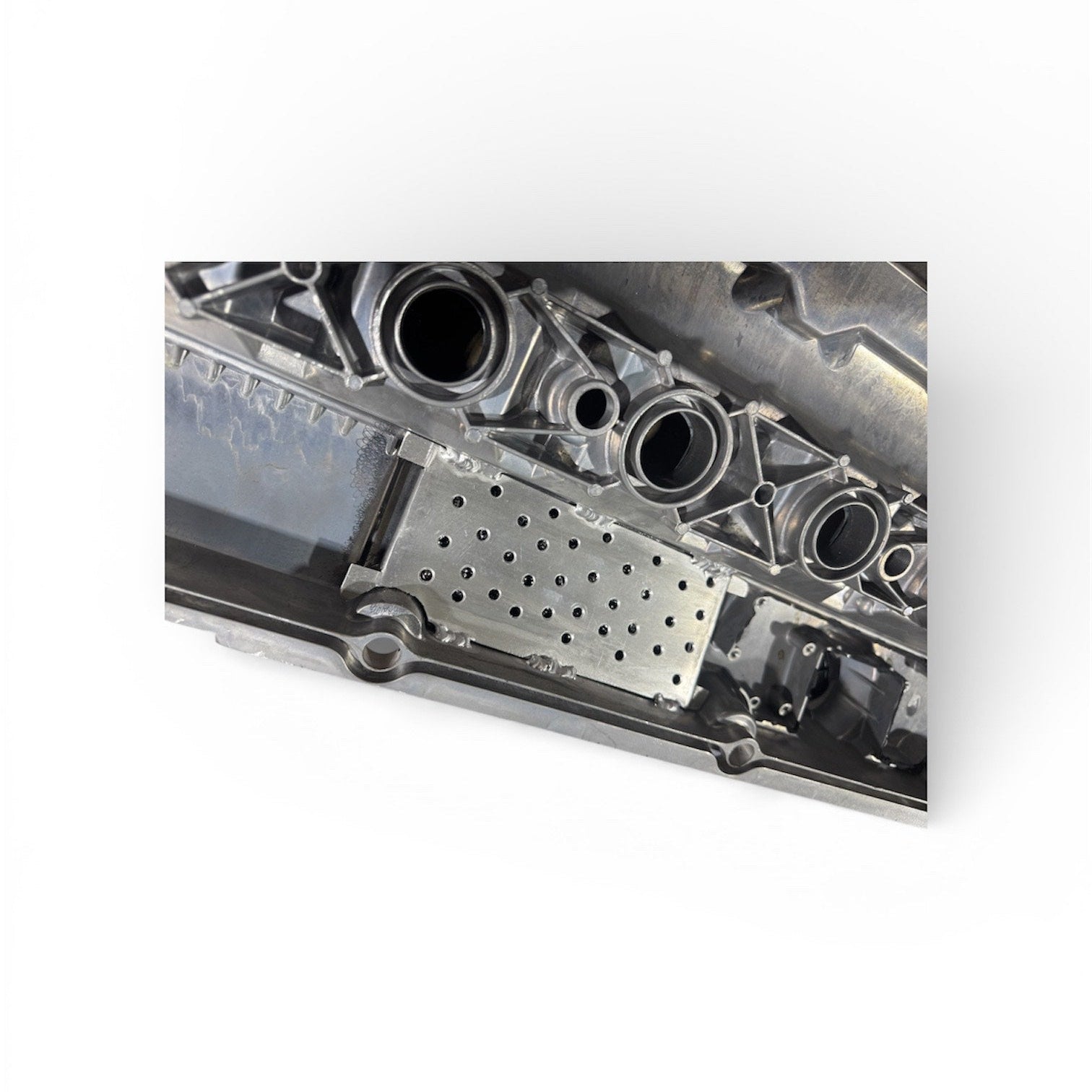 M50 / M52 / S50 / S52 Aluminum Valve Cover With 2 10AN Breather / Catch Can Fittings