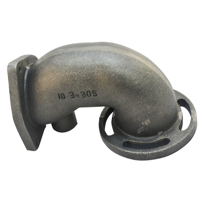 Cast iron turbocharger downpipe 90‚° 2 1/2" T3 4 bolts