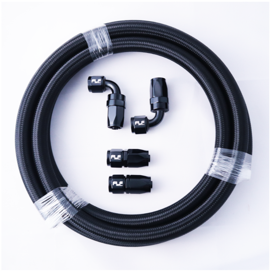 FLF AN Oil Cooler System Starter Kit Bundle
