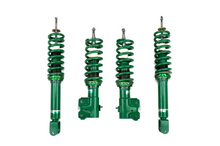 350Z Tein Street Basis Z Coilover Kit; Camber/Caster Adjustable Front Upper Mount; OEM Rear Upper Mount;