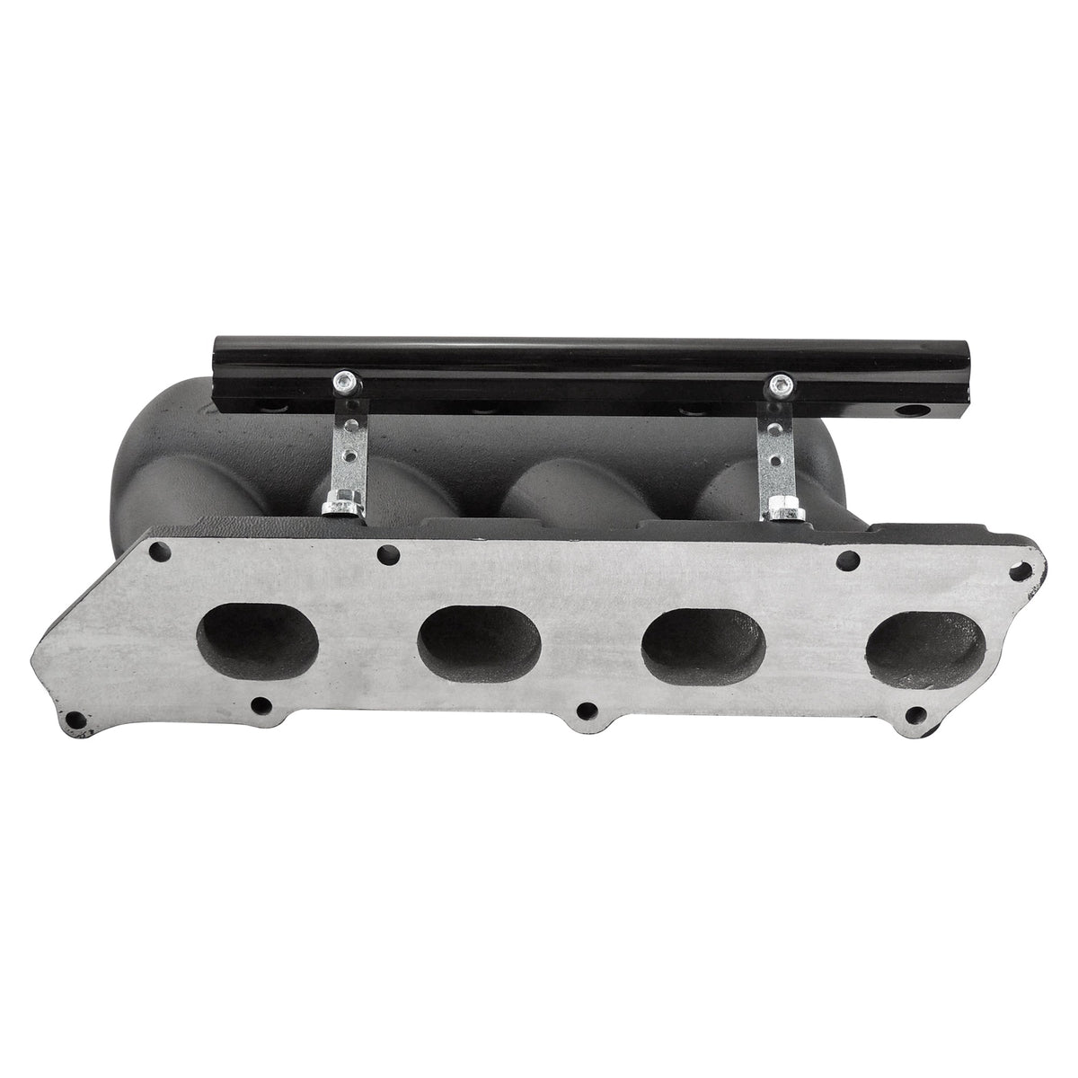Intake manifold for 8th gen Honda Civic SI (K20 engine) - 4 injectors - Mustang throttle - Black