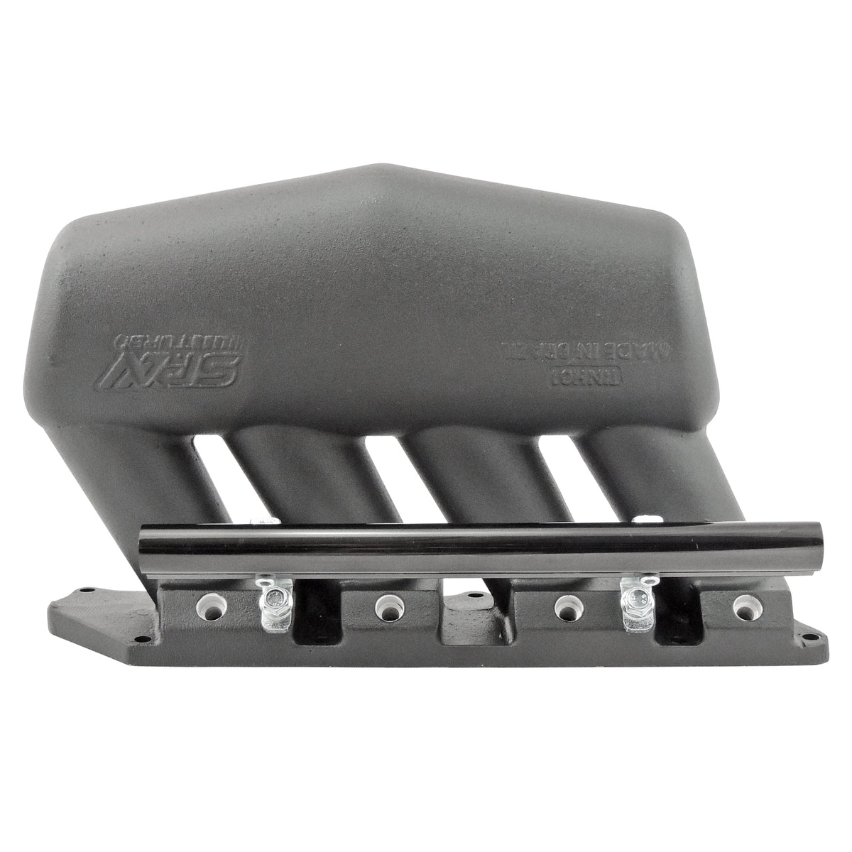 Intake manifold for 8th gen Honda Civic SI (K20 engine) - 4 injectors - Mustang throttle - Black