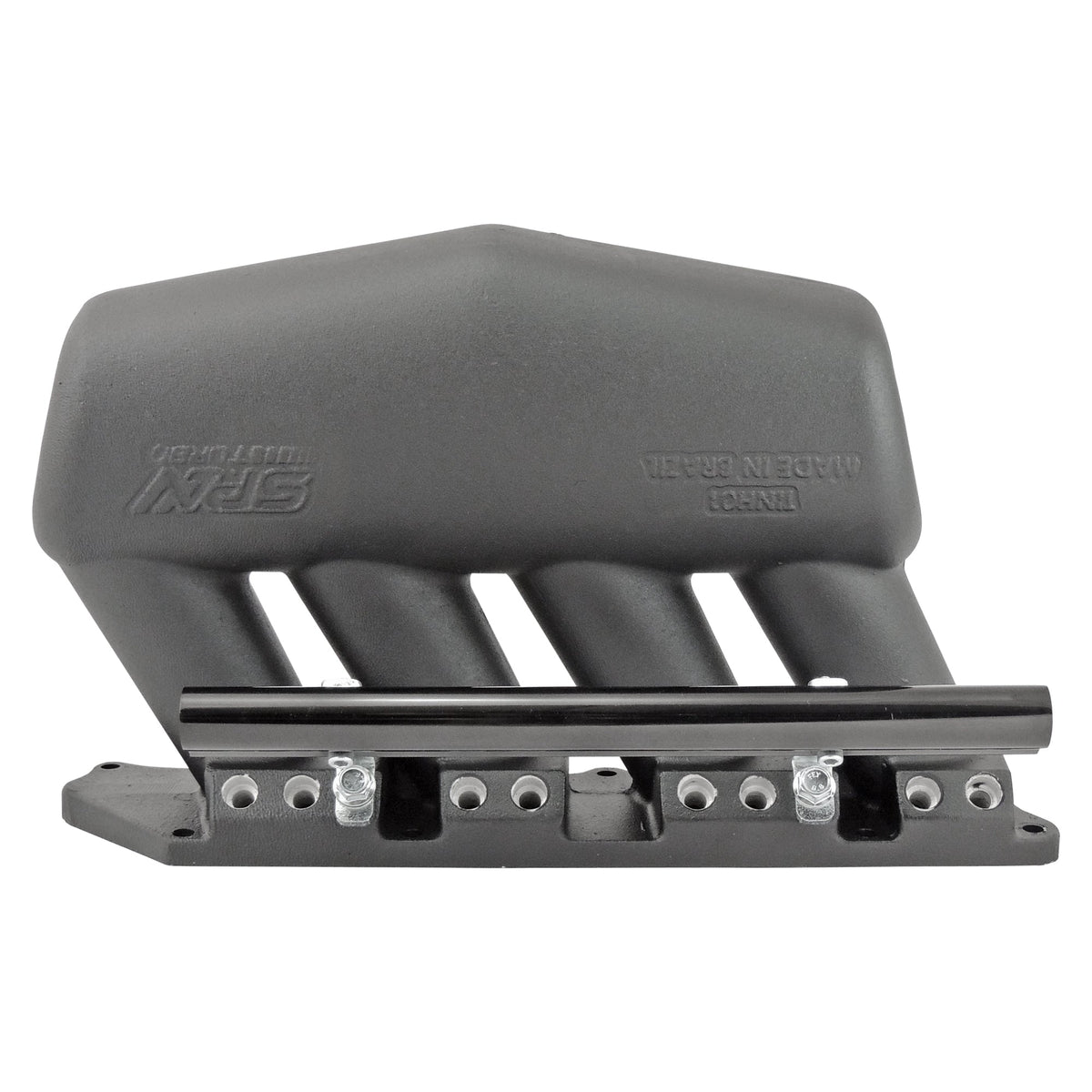 Intake manifold for 8th gen Honda Civic SI (K20 engine) - 8 injectors - Mustang throttle - Black