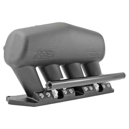 Intake manifold for 8th gen Honda Civic SI (K20 engine) - 8 injectors - Mustang throttle - Black