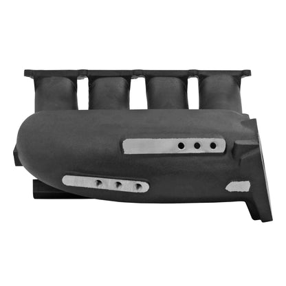 Cast Aluminum Intake Manifold for transverse VW/AUDI 1.8T with 8 injectors Fuel Rail Kit (right side without throttle bolt holes) - Black
