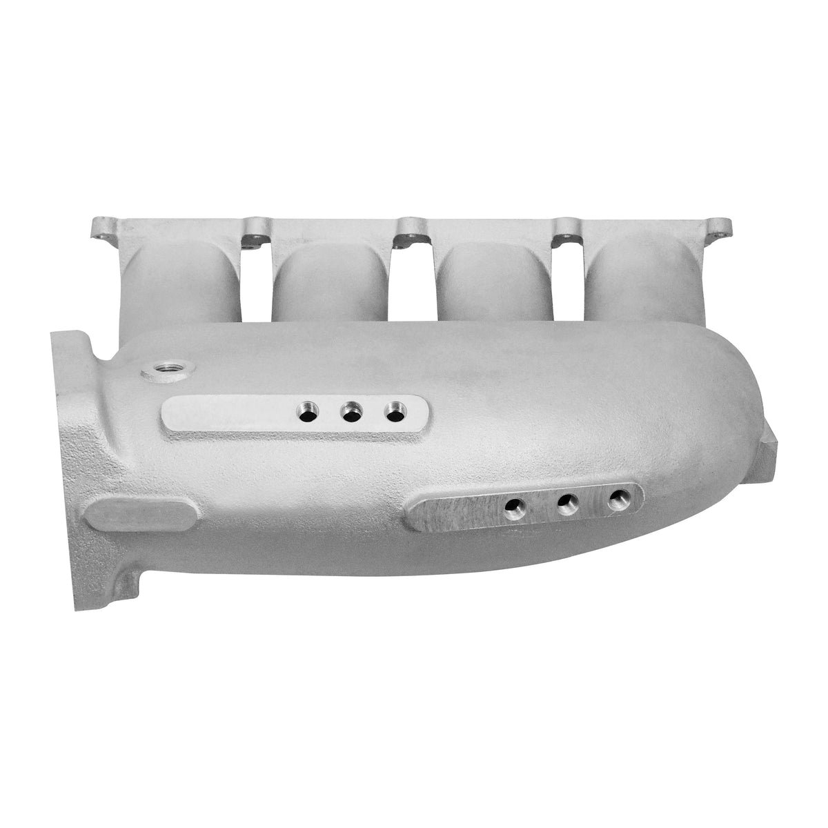 Cast Aluminum Intake Manifold for transverse VW/AUDI 1.8T with 4 injectors Fuel Rail Kit (left side without throttle bolt holes)