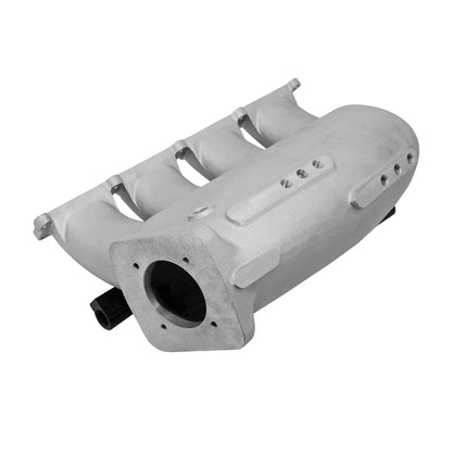 Cast Aluminum Intake Manifold for transverse VW/AUDI 1.8T with 4 injectors Fuel Rail Kit (left side OEM throttle)