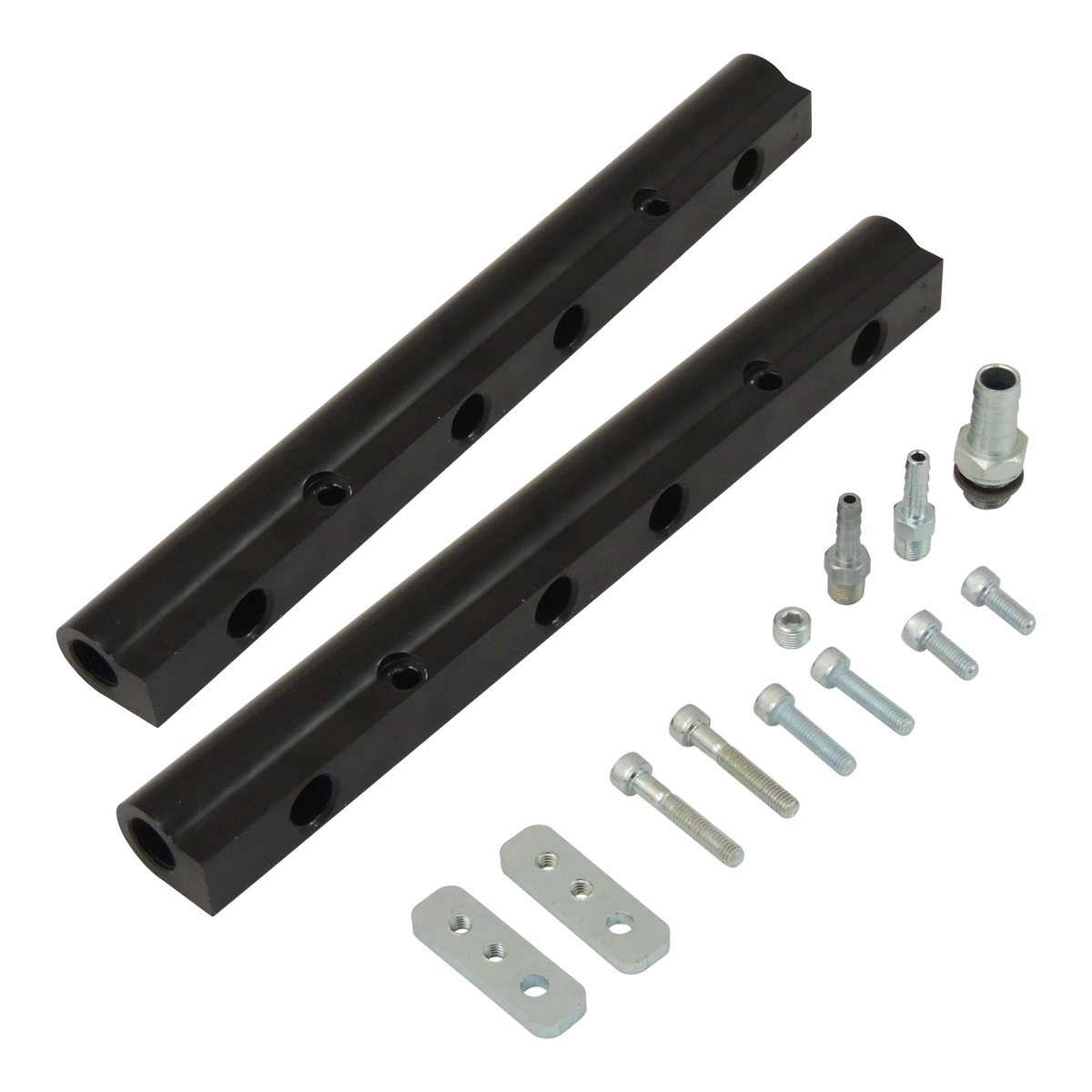 INTAKE MANIFOLD VW 8V LONGITUDINAL - 8 INJECTORS BLACK