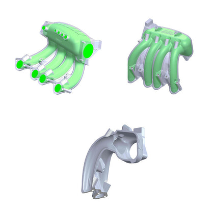 INTAKE MANIFOLD VW 8V LONGITUDINAL - 8 INJECTORS