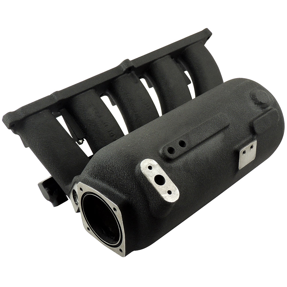 Cast Aluminum Valve Cover + Intake Manifold WITH FUEL RAIL for VW 2.5L 5 CYLINDER 20V 07K - Black - PRE SALE