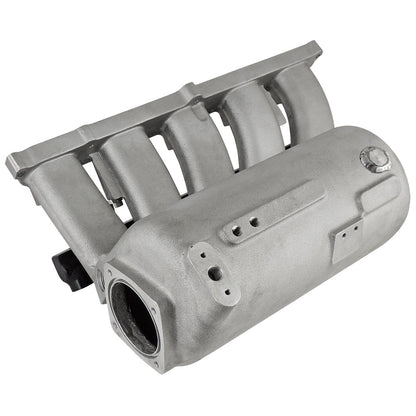 VW 2.5L 5 CYLINDER 20V 07K CAST ALUMINUM INTAKE MANIFOLD - WITH 10 INJECTORS FUEL RAIL