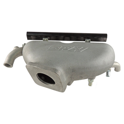 Cast Aluminum Intake Manifold for longitudinal VW/AUDI 1.8T with 4 injectors Fuel Rail Kit (without throttle bolt holes)