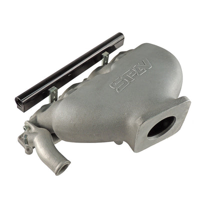 Cast Aluminum Intake Manifold for longitudinal VW/AUDI 1.8T with 4 injectors Fuel Rail Kit (without throttle bolt holes)