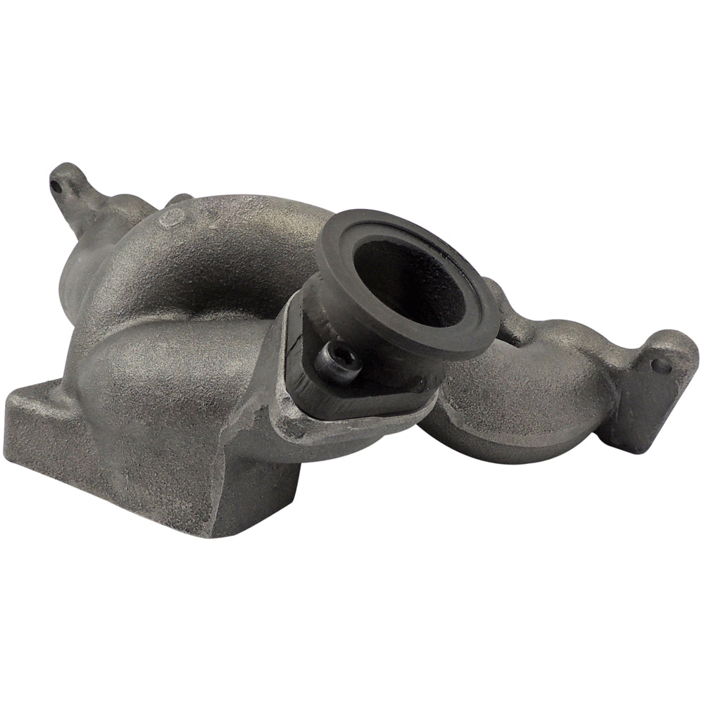 VW B5 T3 top mount turbo twin scroll manifold wastegate V-Band + Cast Aluminum Intake Manifold for longitudinal with 4 injectors Fuel Rail Kit (without throttle bolt holes)