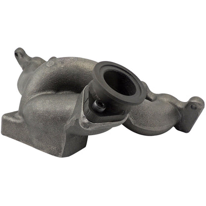 VW B5 T3 top mount turbo twin scroll manifold wastegate V-Band + Cast Aluminum Intake Manifold for longitudinal with 4 injectors Fuel Rail Kit (without throttle bolt holes)