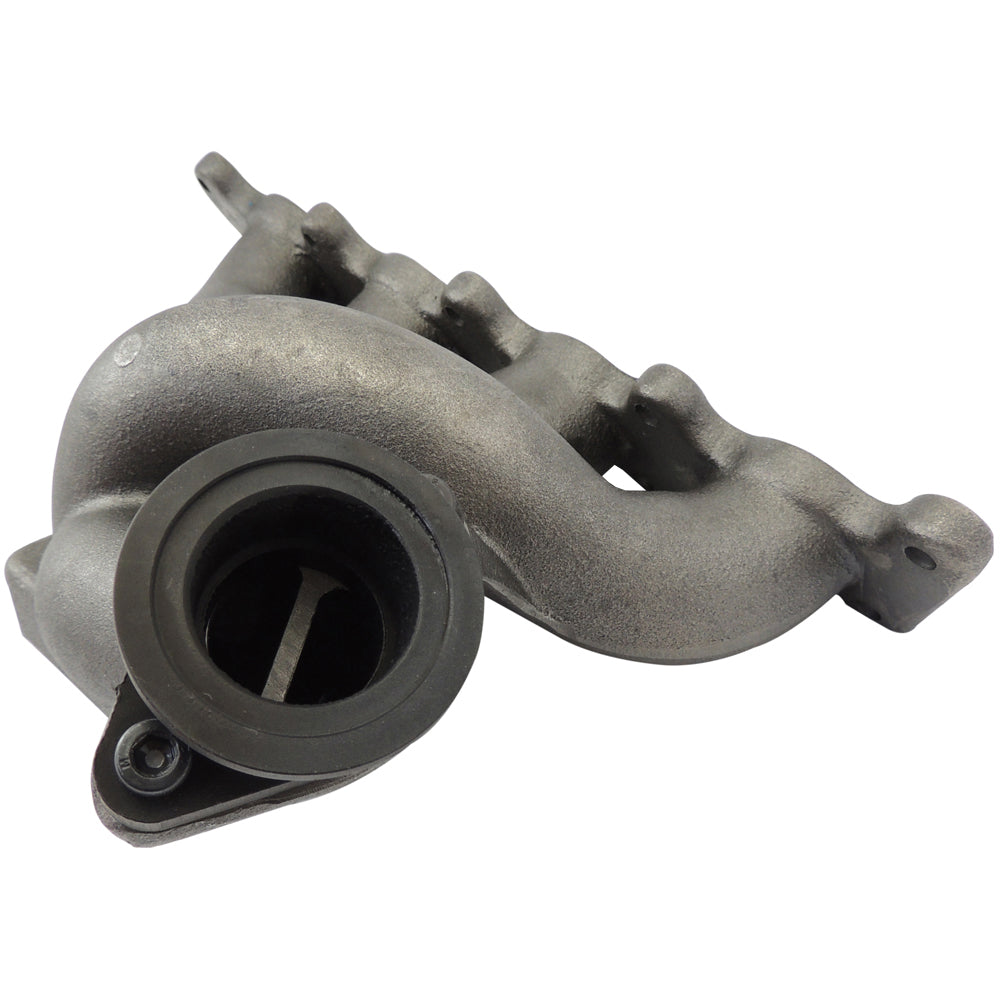 VW B5 T3 top mount turbo twin scroll manifold wastegate V-Band + Cast Aluminum Intake Manifold for longitudinal with 4 injectors Fuel Rail Kit (without throttle bolt holes)