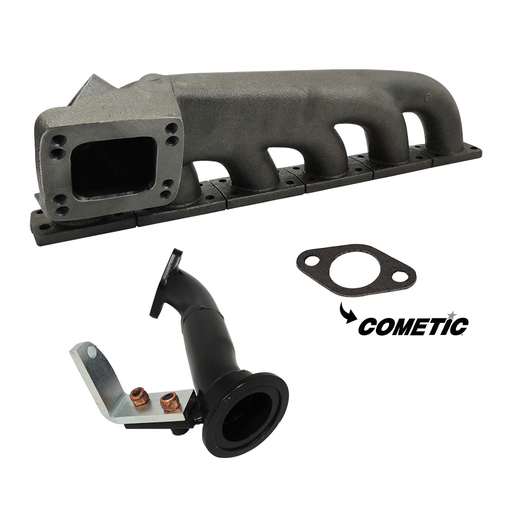 BMW E36 M3 S50 TU M5X Turbo Exhaust Manifold + Wastegate mount WG V-band mount + COMETIC WASTEGATE FLANGE GASKET - PRE SALE