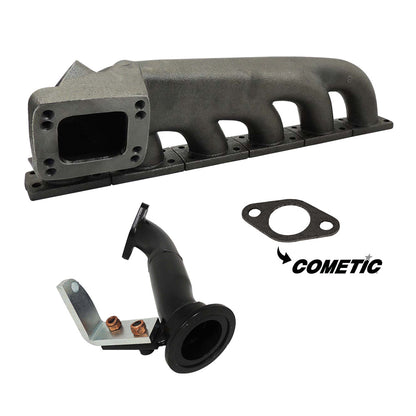 BMW E36 M3 S50 TU M5X Turbo Exhaust Manifold + Wastegate mount WG V-band mount + COMETIC WASTEGATE FLANGE GASKET - PRE SALE
