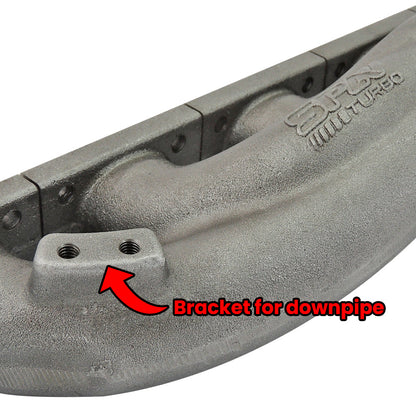 BMW E36 325 328 (M50/M52) TWIN SCROLL TOP MOUNT CAST TURBO MANIFOLD V-BAND WASTEGATE