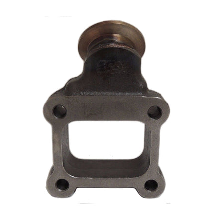 T4 manifold 44/45mm v-band Wastegate adapter 45 degree flange (2 units)