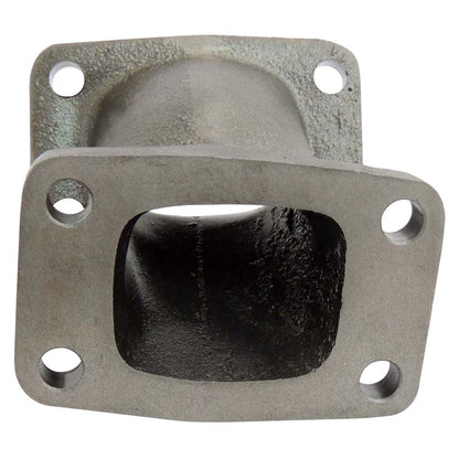 T3 cast iron flange turbocharger manifold exhaust relocation/adapter