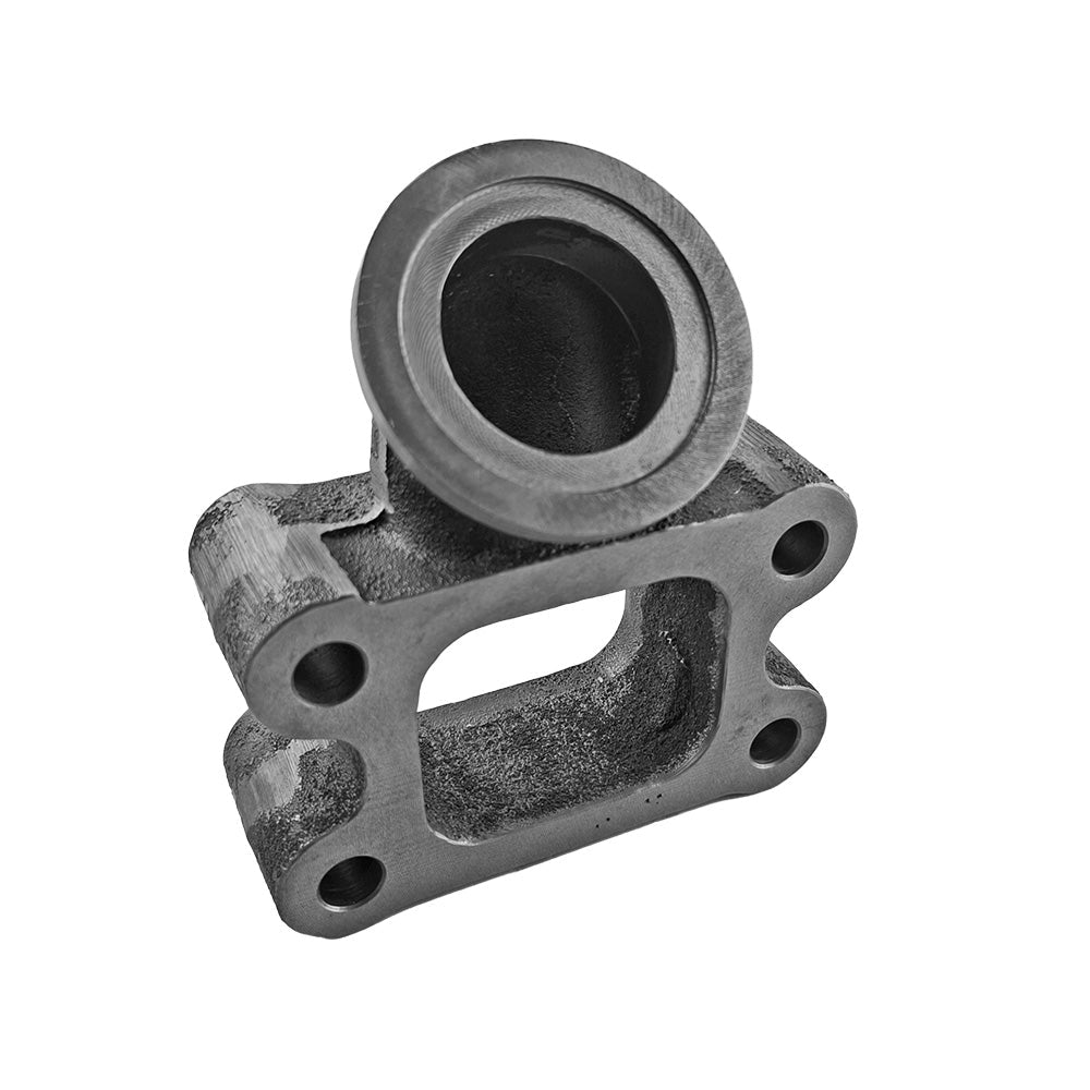 T3 manifold 44/45mm v-band Wastegate adapter 45 degree flange