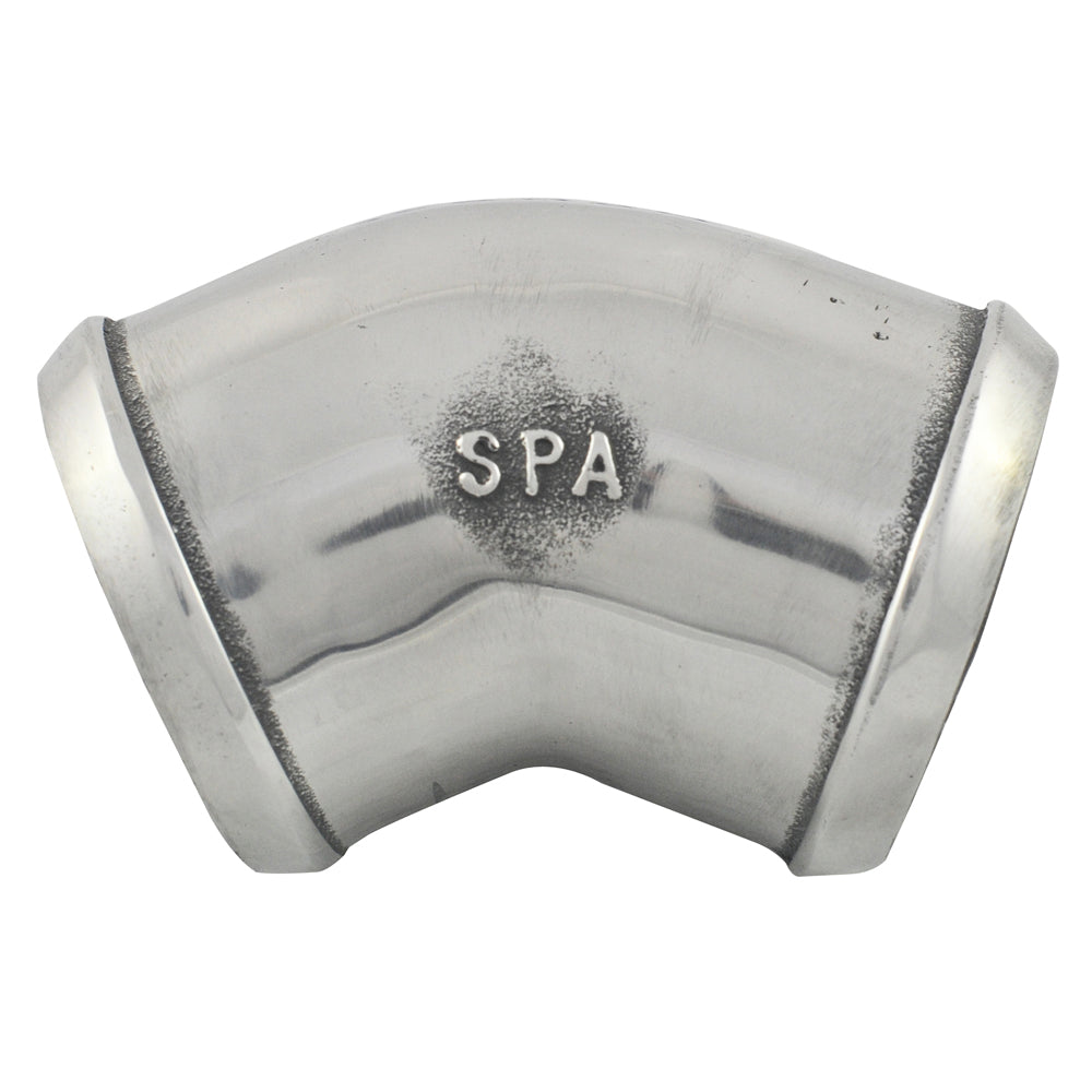 3" tight radius 45° elbow intake pipe