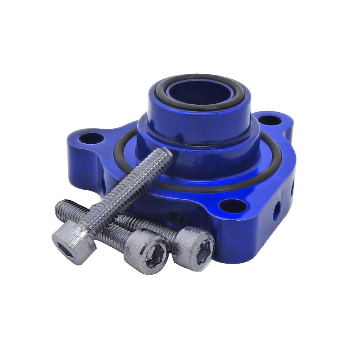 Aluminum Blow Off Valve Adapter Spacer BOV CHEVROLET CRUZE 1.4L TURBO 2016+ (2nd gen) - Blue Series