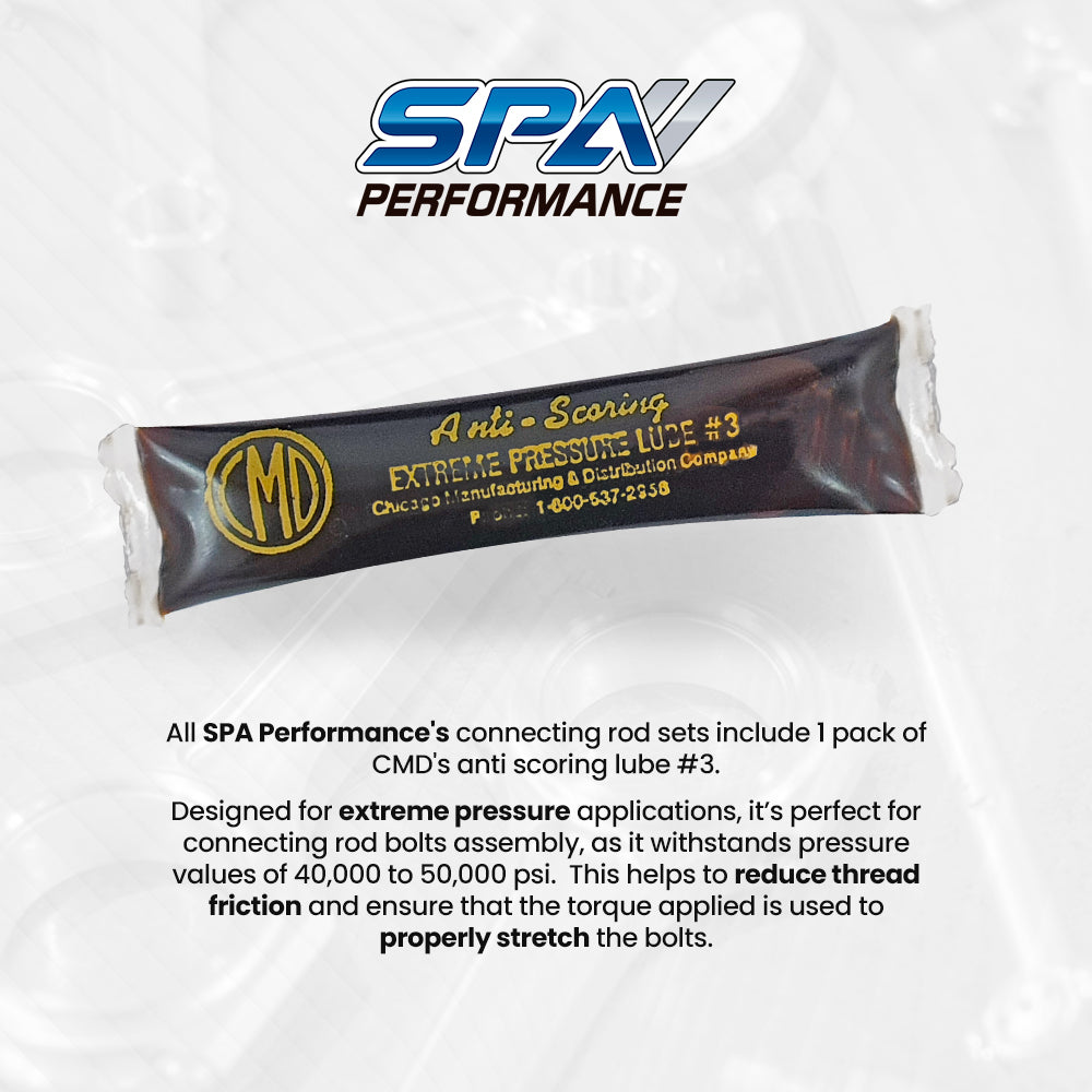 VW 144mm x 22mm High Performance Connecting Rod Set 7/16" bolt (1200hp)