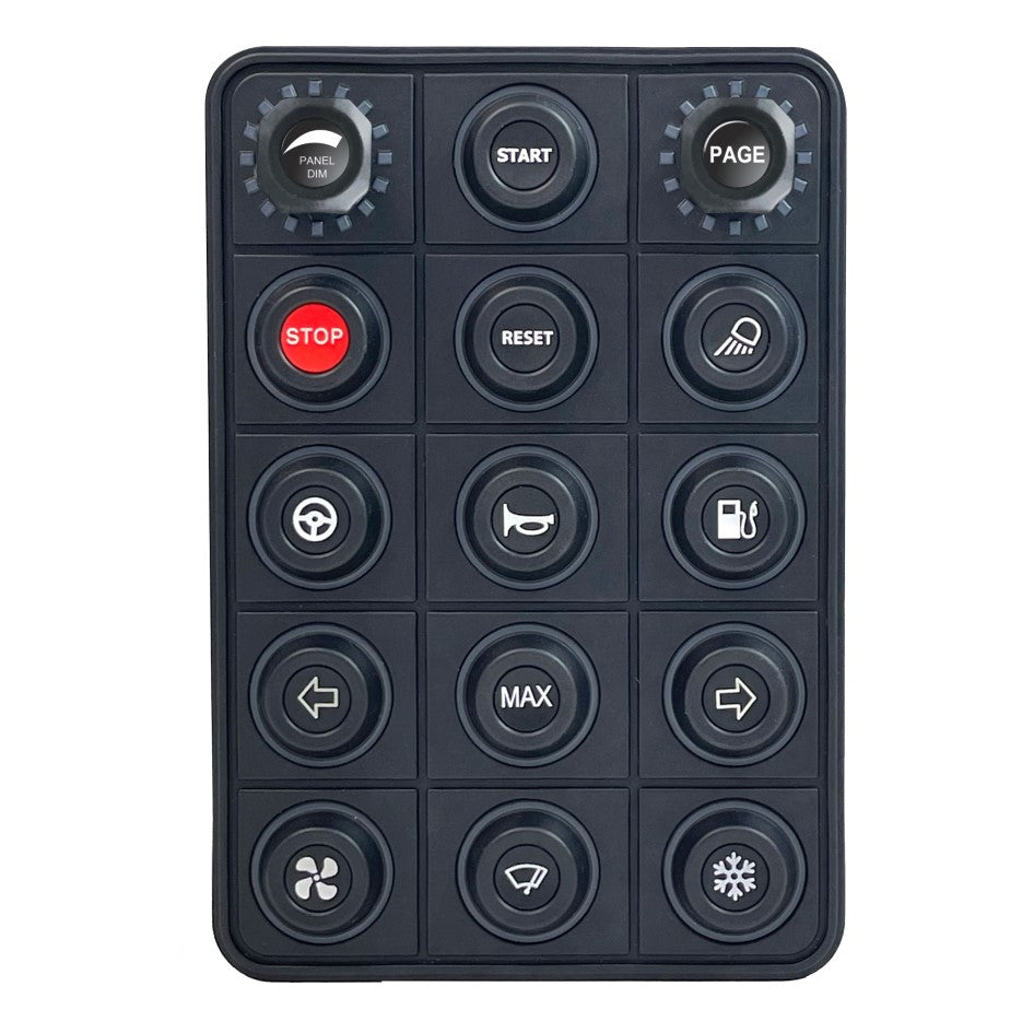 Link ECU CAN Keypad 15 Button + 2 Rotary Encoders