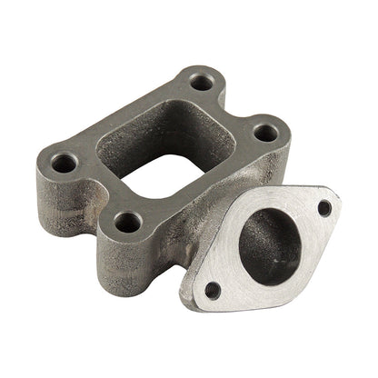 T3 Manifold 2 bolt type Wastegate Adapter 45 degree flange